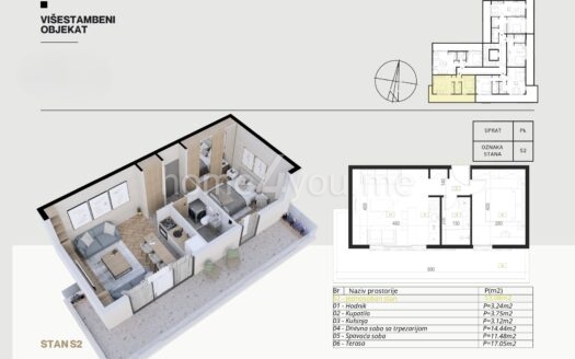 Apartments under construction – Lazi, Budva