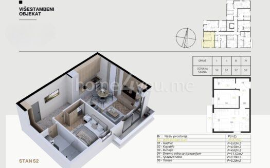 Apartments under construction – Lazi, Budva