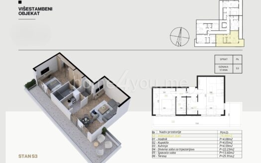 Apartments under construction – Lazi, Budva