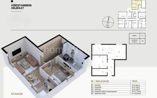 Apartments under construction – Lazi, Budva