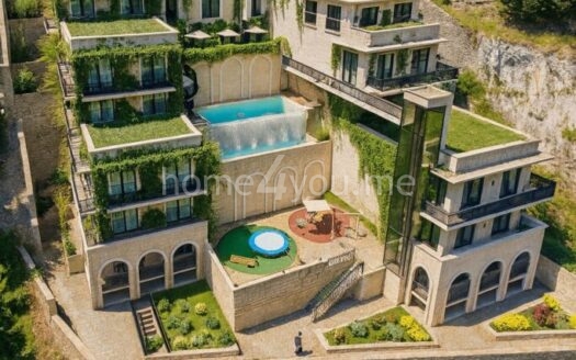 Двухкомнатная квартира с видом на море, Montenegrina Residence, Будва – J3