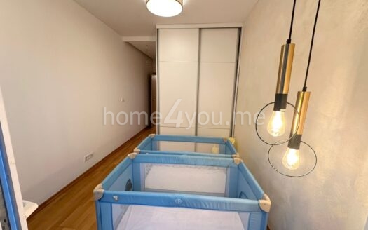 Modern three-bedroom apartment with garage space in the Old bakery complex, Budva