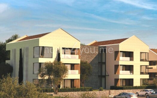 Jednosoban stan sa parking mjestom u stambenom objektu u izgradnji, Radanovići, Kotor