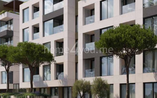 Эксклюзивное предложение апартаментов на стадии строительства с панорамным видом на море — жилой комплекс с бассейном, Тиват