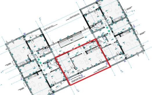 Jednosoban stan sa parking mjestom u stambenom objektu u izgradnji, Radanovići, Kotor
