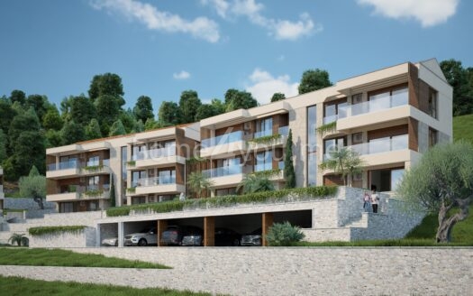 Predprodaja stanova direktno od investitora – luksuzni kompleks sa bazenom iznad Svetog Stefana, Budva