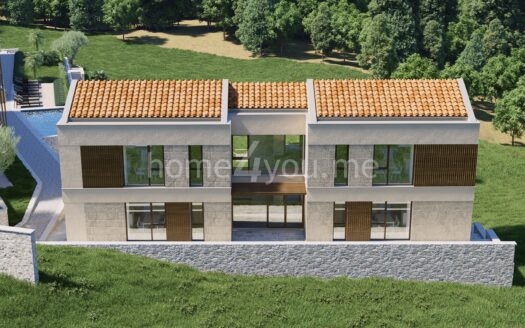 Predprodaja stanova direktno od investitora – luksuzni kompleks sa bazenom iznad Svetog Stefana, Budva