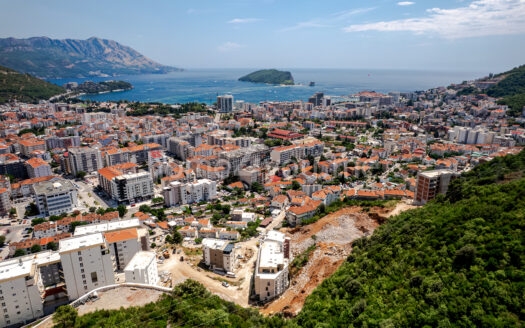 Apartments for sale in a modern residential complex with a swimming pool – Budva, Dubovica