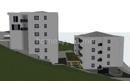 Two-bedroom apartment in a new building in Budva, Lazi area