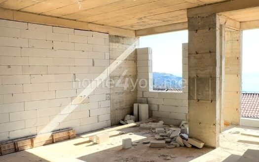 Two-bedroom apartment with panoramic sea view in a luxury residential complex with pools, Budva, Reževići