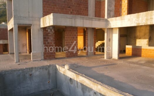 Sale of luxury three-level villas under construction with panoramic sea view Tudorovići, Budva