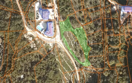 Gradjevinsko zemljište za gradnju vila u naselju Tudorovići, Budva