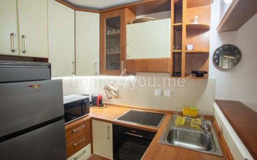 Furnished two-bedroom apartment in the Center of Budva