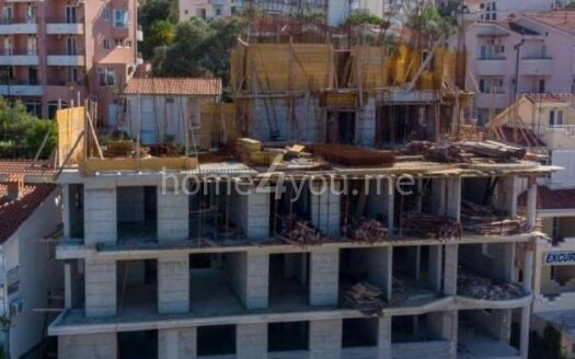 Jednosoban stan u izgradnji na odličnoj lokaciji, kod hotela Splendid, Bečići, Budva