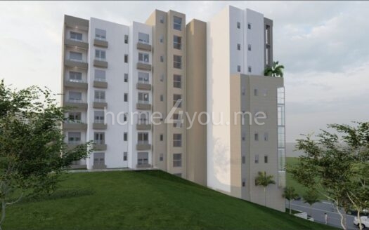 Jednosoban stan u izgradnji na odličnoj lokaciji, kod hotela Splendid, Bečići, Budva