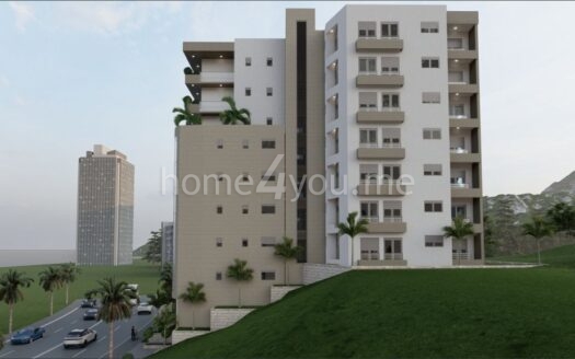 Jednosoban stan u izgradnji na odličnoj lokaciji, kod hotela Splendid, Bečići, Budva