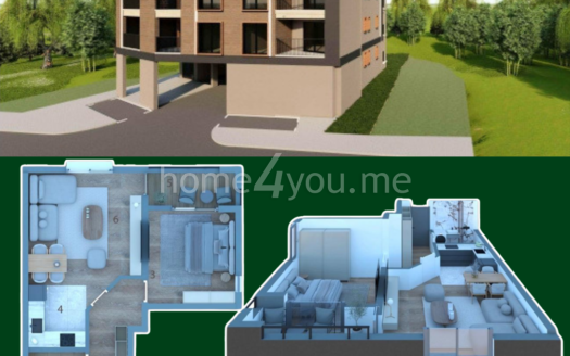 Apartments under construction in the center of Cetinje