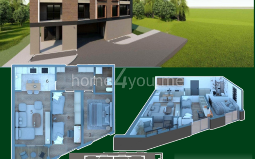 Apartments under construction in the center of Cetinje