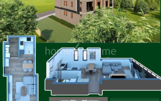 Apartments under construction in the center of Cetinje