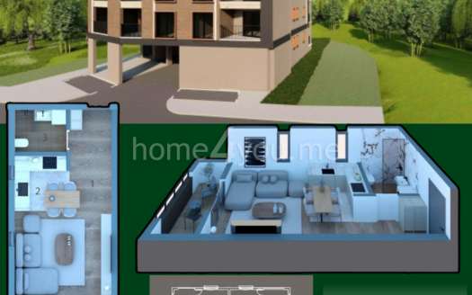 Apartments under construction in the center of Cetinje