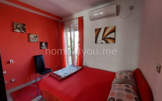 Completely renovated two-bedroom apartment with three terraces in Budva