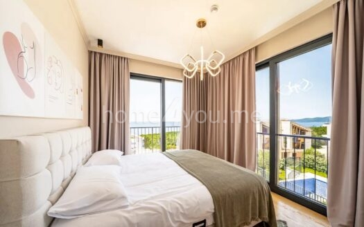 Modern furnished villa with pool from the developer, Reževići, Budva