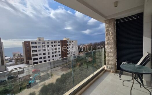 Modernly furnished one-bedroom apartment with garage space in an apart-hotel with swimming pool, Ivanovići, Budva