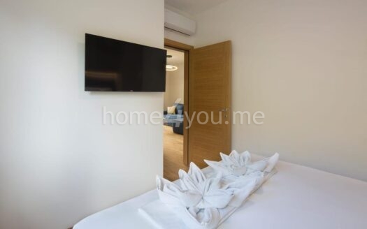 New one-bedroom apartment with parking space in Bečići, Budva