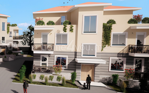 Two-bedroom apartment with parking space in a residential complex with a swimming pool, Lastva Grbaljska, Budva