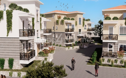 Two-bedroom apartment with parking space in a residential complex with a swimming pool, Lastva Grbaljska, Budva