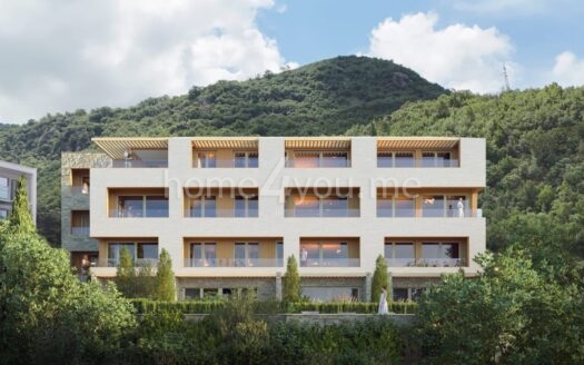 Dvosobni stanovi u novogradnji na atraktivnoj lokaciji u Budvi, Pržno Residence