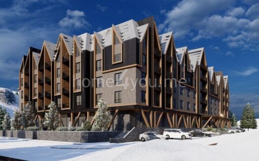 Four-bedroom duplex apartment with garage parking space in the Wulfenia hotel & residential complex, Kolašin