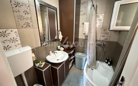 Furnished two-bedroom apartment with a large terrace and beautiful open views of the city – Dubovica, Budva