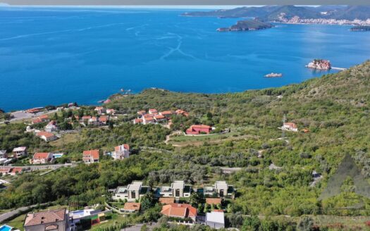 Urbanizovano zemljiste sa pogledom na more, Blizikuce, Budva