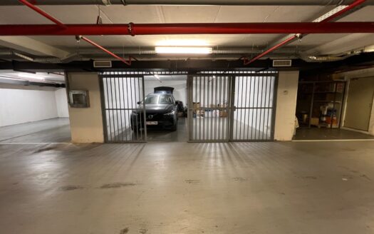 Garage spaces for sale in a new building on the main Boulevard in Budva