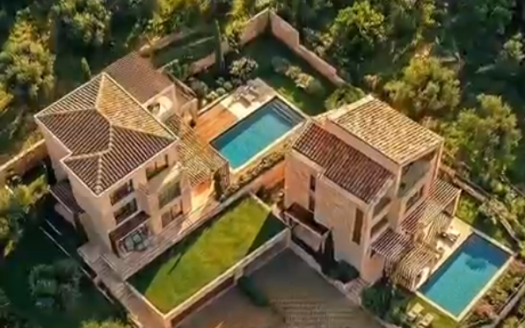 Land for pale with UTU and concept design for the construction of two villas – Reževići, Budva