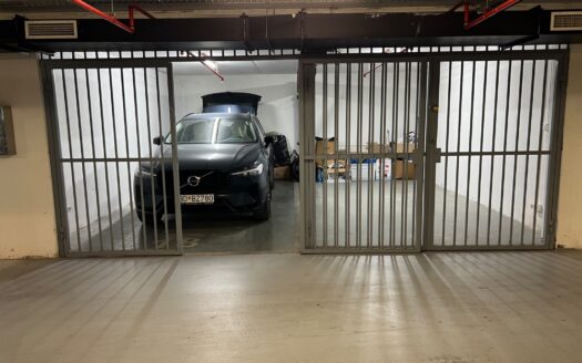 Garage spaces for sale in a new building on the main Boulevard in Budva