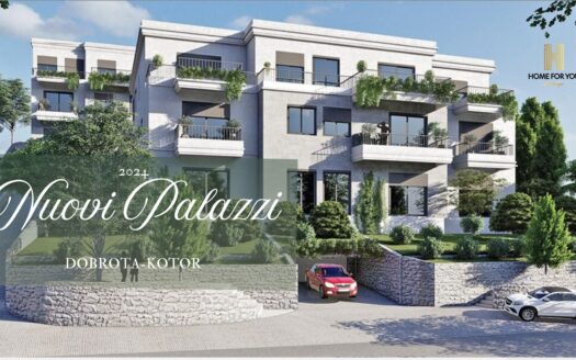 NUOVI PALAZZI – последняя доступная двухкомнатная квартира, Доброта, Котор